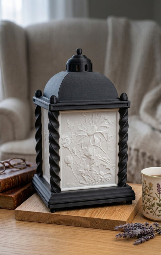 3D Lithophane Laterne mit Wunschbild – Personalisierte Fotolampe 28x18cm
